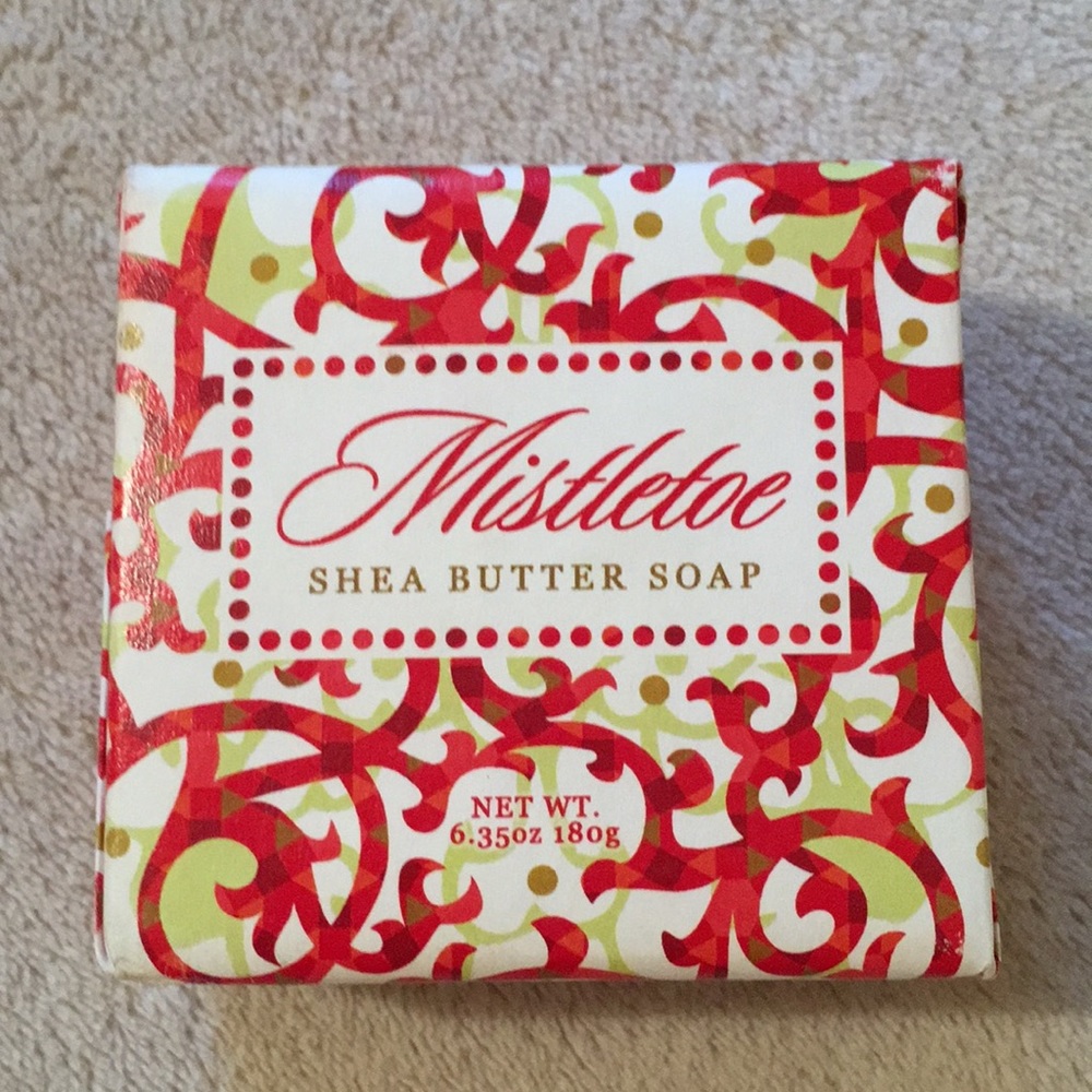 Mistletoe Shea Butter Beauty Soap Bar Large 6.35oz